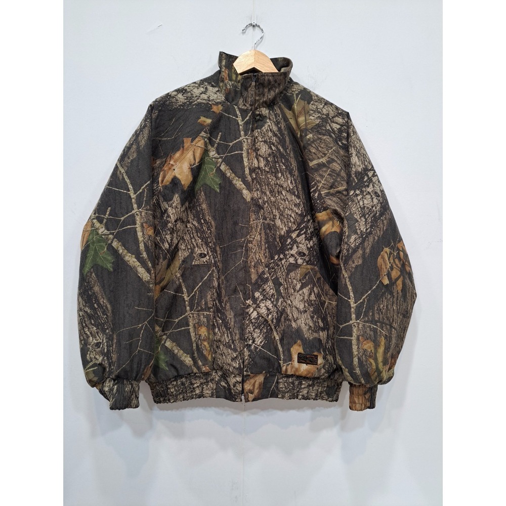 Vintage Liberty Realtree Camo  Coat Insulated Hunting Jacket MENS  XLarge Bomber